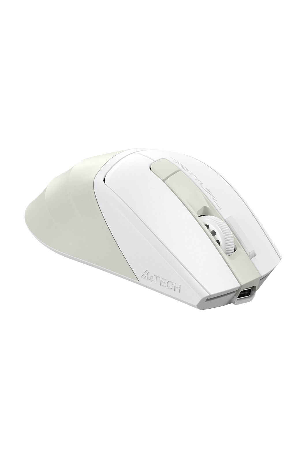 A4Tech - A4Tech FB45CS Cream Beige Air2 Dual-Mode Silent Office Mouse - cream-beige