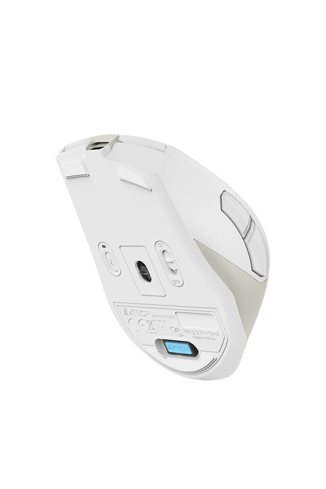 A4Tech - A4Tech FB45CS Cream Beige Air2 Dual-Mode Silent Office Mouse - cream-beige