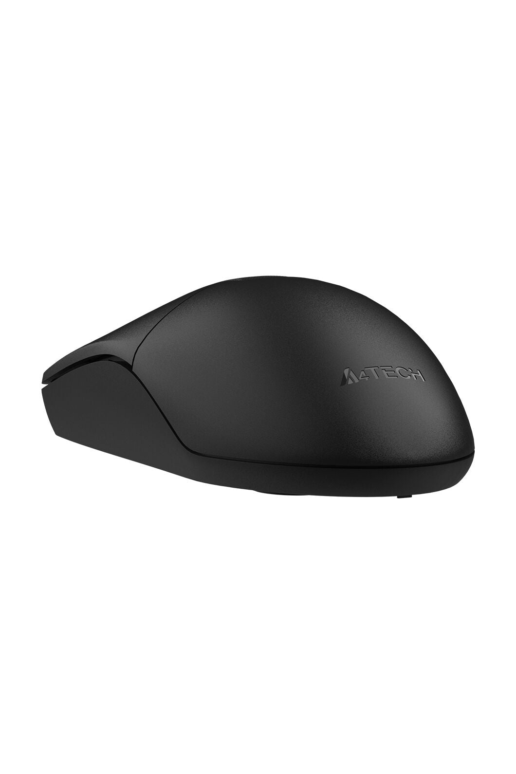 A4Tech - A4Tech OP-330S Black Full-Size Silent Wired Optical Mouse - black