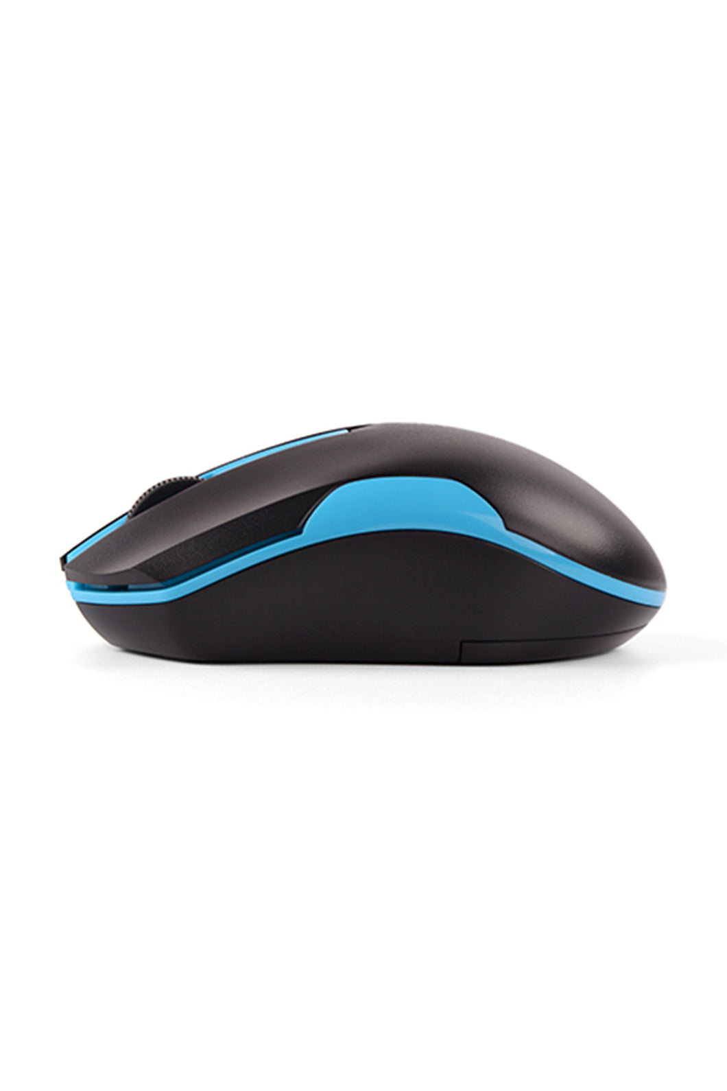 A4Tech - A4Tech G3-200 Black Blue Compact Energy Saving Wireless Mouse - black-blue