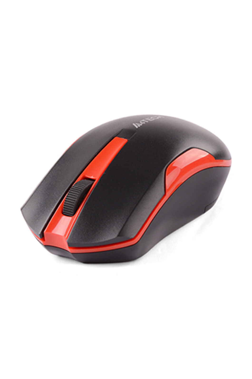 A4Tech - A4Tech G3-200 Black Red Compact Energy Saving Wireless Mouse - black-red