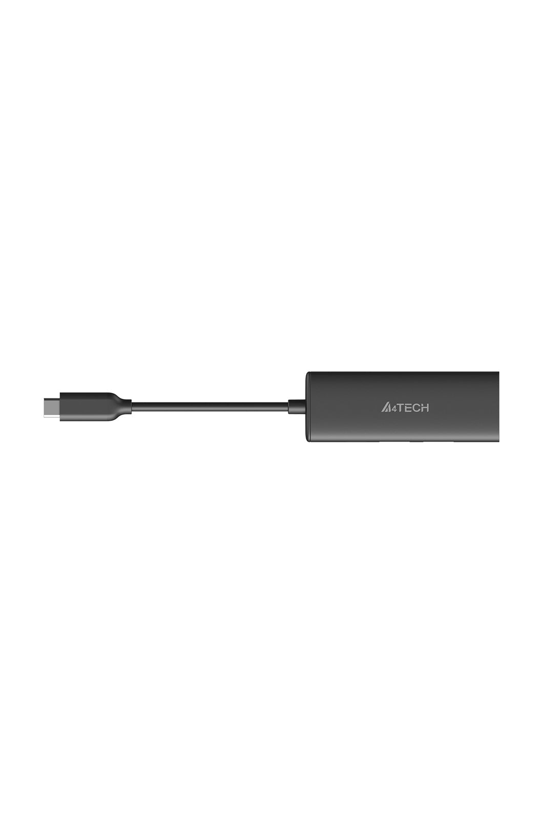 A4Tech - A4Tech DST-40C Ash Grey 4-Port USB-C 4K Docking Station - ash-grey