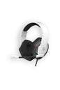 BLOODY - Bloody G260P Neon White 3.5mm Wired Over-Ear Stereo LED Gaming Headphones - white