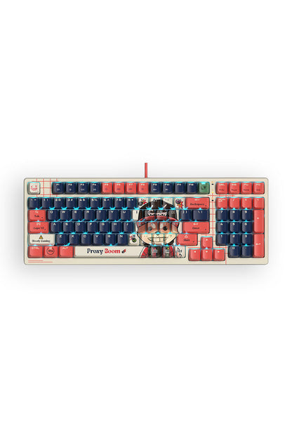 BLOODY - Bloody AT98 Proxy Boom 98 Keys Optical Switch Adjustable Actuation Mechanical Keyboard - proxy-boom