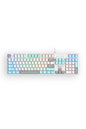 BLOODY - Bloody S520N BLMS Icy White Full-Size High-Speed RGB Gaming Keyboard - icy-white