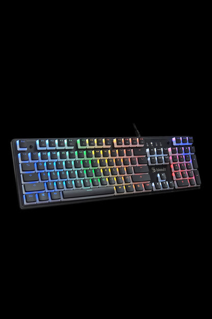BLOODY - S520N BLMS Red Mechanical Keyboard - pudding-black