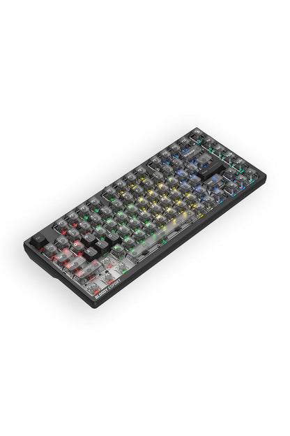 BLOODY - Bloody MS76 Stellar Black 75% Magnetic HE RGB Gaming Keyboard - stella-black