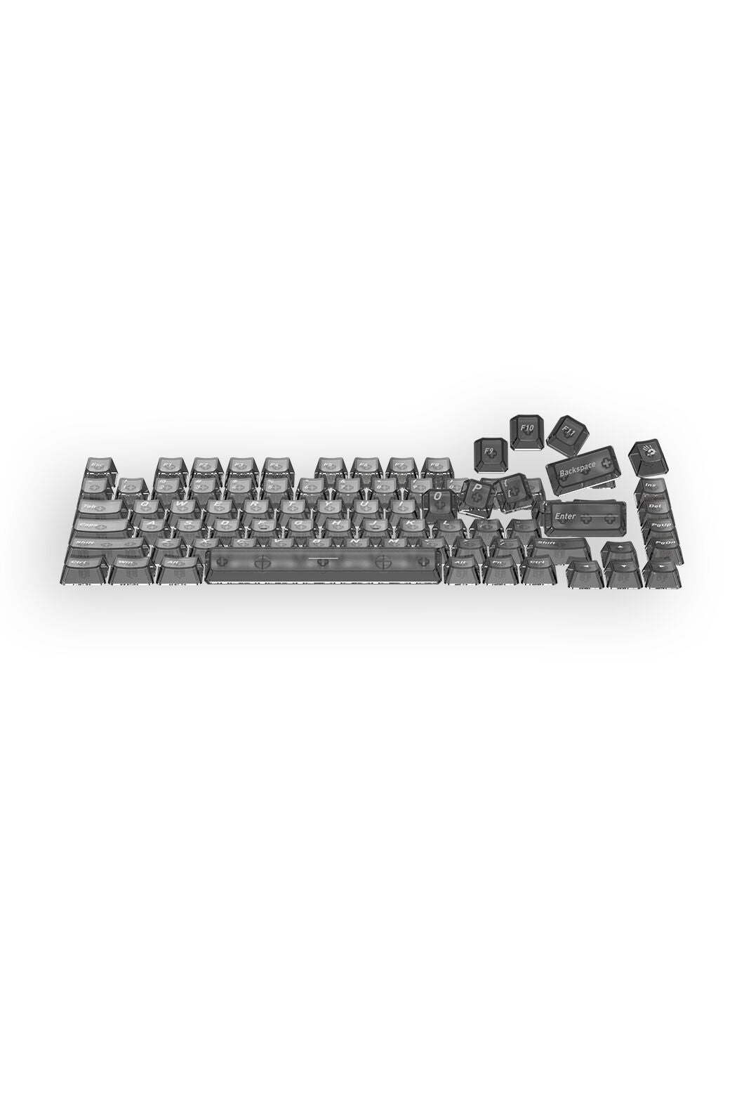 BLOODY - Bloody MS76 Stellar Black 75% Magnetic HE RGB Gaming Keyboard - stella-black