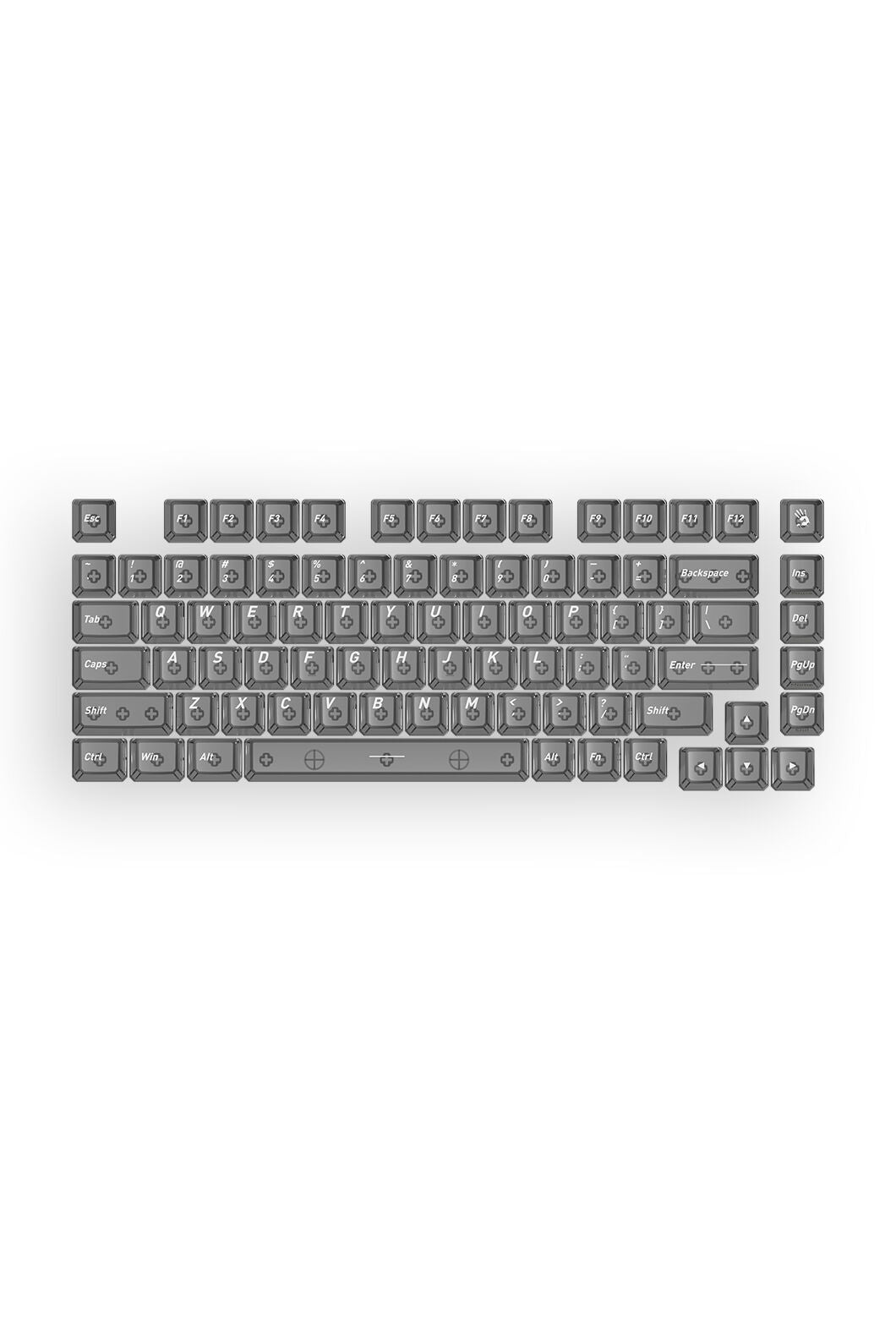 BLOODY - Bloody MS76 Stellar Black 75% Magnetic HE RGB Gaming Keyboard - stella-black