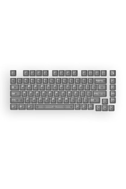 BLOODY - Bloody MS76 Stellar Black 75% Magnetic HE RGB Gaming Keyboard - stella-black