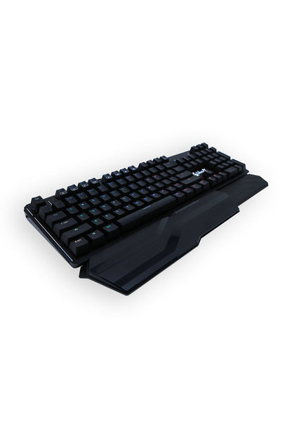 BLOODY - Bloody B975 Black Light Strike Optical Mechanical RGB Gaming Keyboard Brown Switch - black