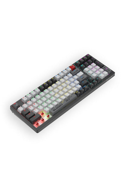 BLOODY - Bloody WS98 Bloody Grey 80% Dual Core Wireless Mechanical Keyboard - bloody-grey