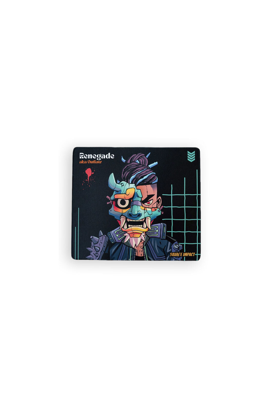 BLOODY - Bloody BP-45 Renegade Midnight Large Waterproof Smooth Surface Gaming Mouse Pad - renegade-midnight