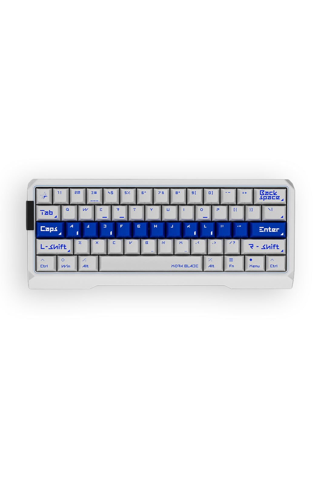 MORK BLADE - Mork Blade MK60W White Jade POM 60% Magnetic HE Premium Gaming Keyboard - white