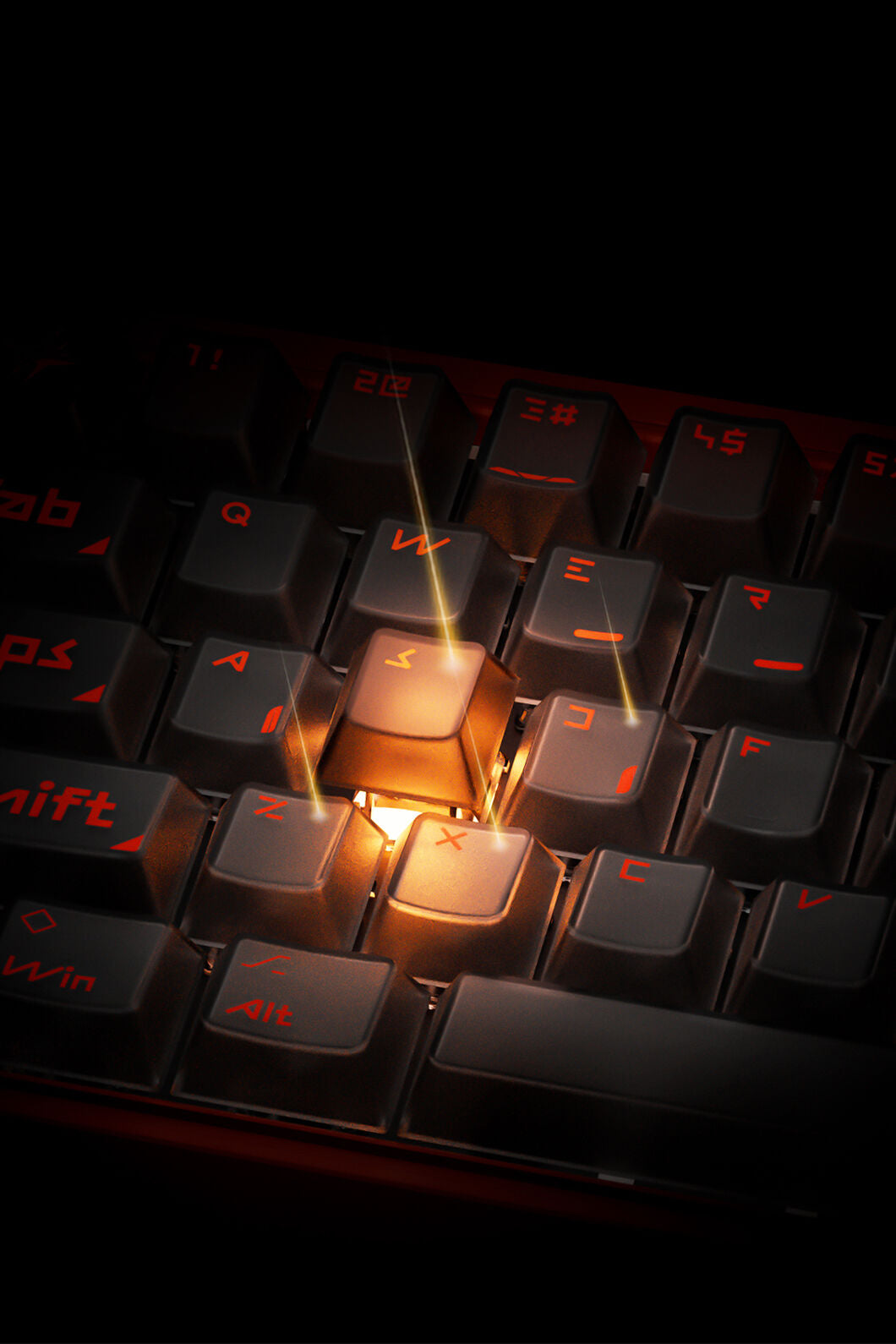 MORK BLADE - Mork Blade MK60W White Jade POM 60% Magnetic HE Premium Gaming Keyboard - white