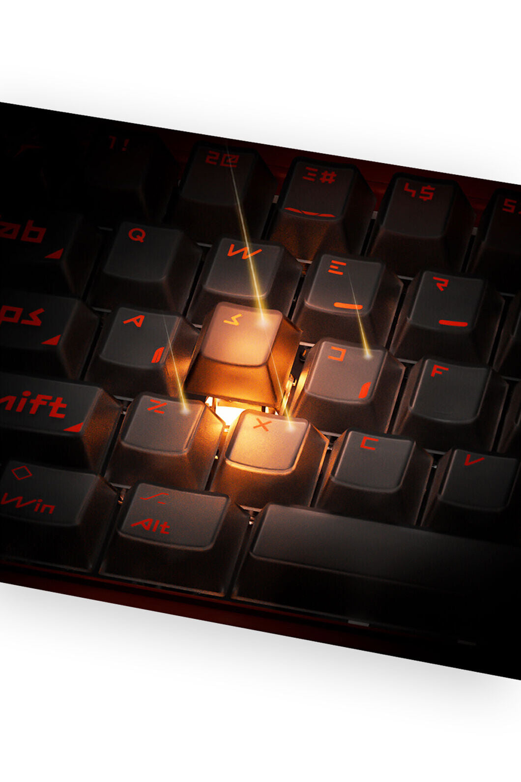 MORK BLADE - Mork Blade MK60B Black Jade AIR 60% Magnetic HE Premium Gaming Keyboard - black