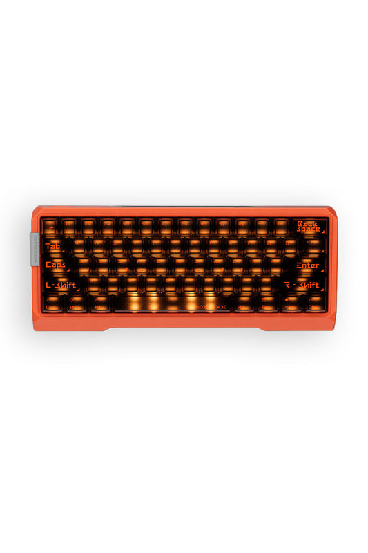 MORK BLADE - Mork Blade MK60O Orange Jade AIR 60% Magnetic HE Premium Gaming Keyboard - orange