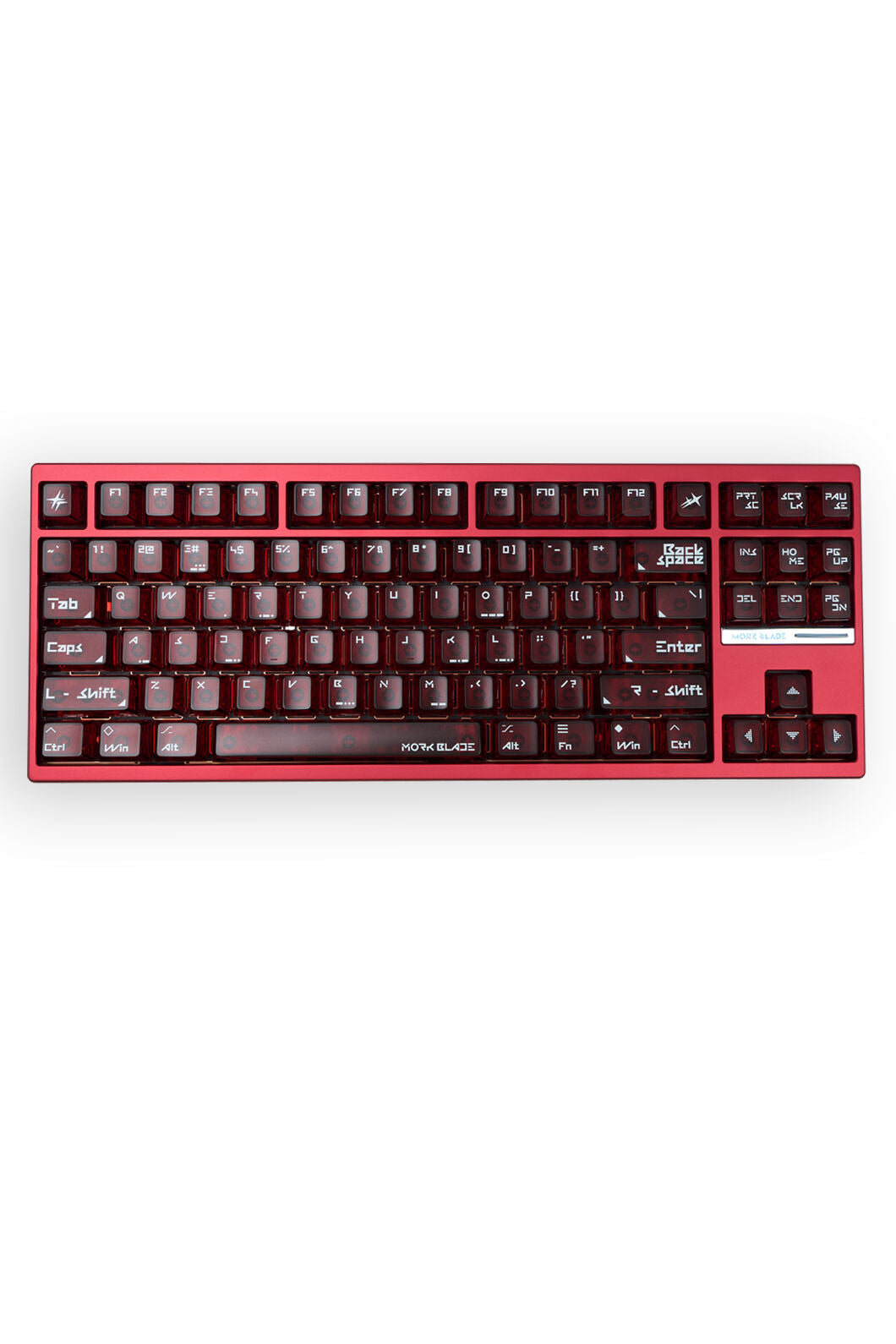 MORK BLADE - MORKBLADE BOLD87B Black Jade PRO TKL Magnetic HE Gaming Keyboard - black