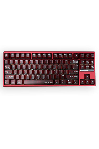 MORK BLADE - MORKBLADE BOLD87B Black Jade PRO TKL Magnetic HE Gaming Keyboard - black
