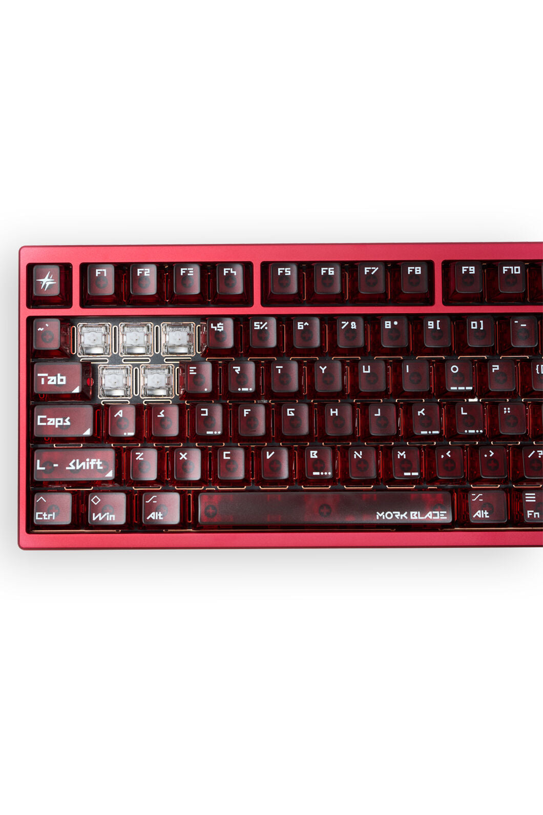 MORK BLADE - MORKBLADE BOLD87B Black Jade PRO TKL Magnetic HE Gaming Keyboard - black