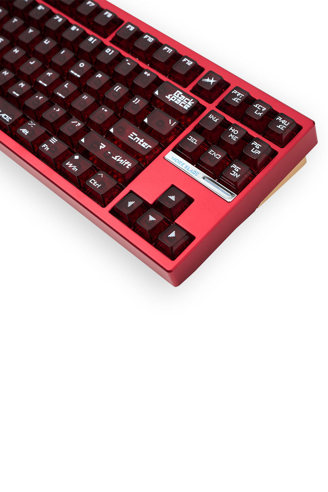 MORK BLADE - MORKBLADE BOLD87B Black Jade PRO TKL Magnetic HE Gaming Keyboard - black