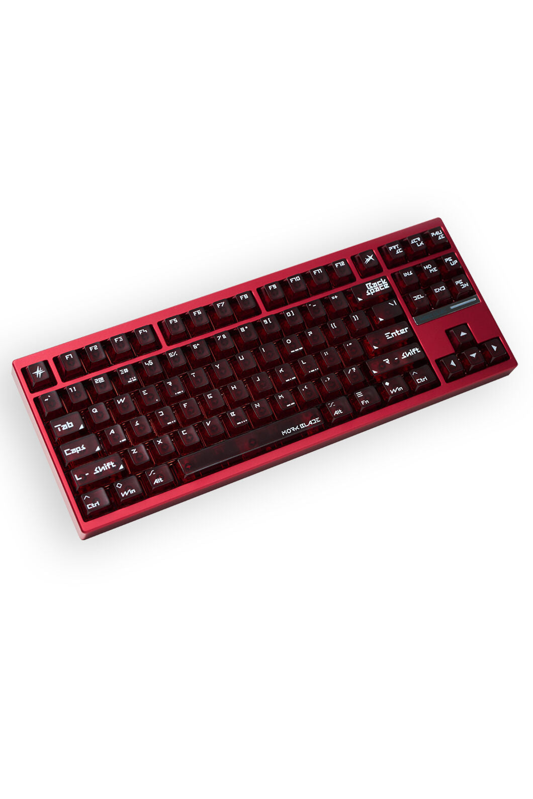 MORK BLADE - MORKBLADE BOLD87B Black Jade PRO TKL Magnetic HE Gaming Keyboard - black