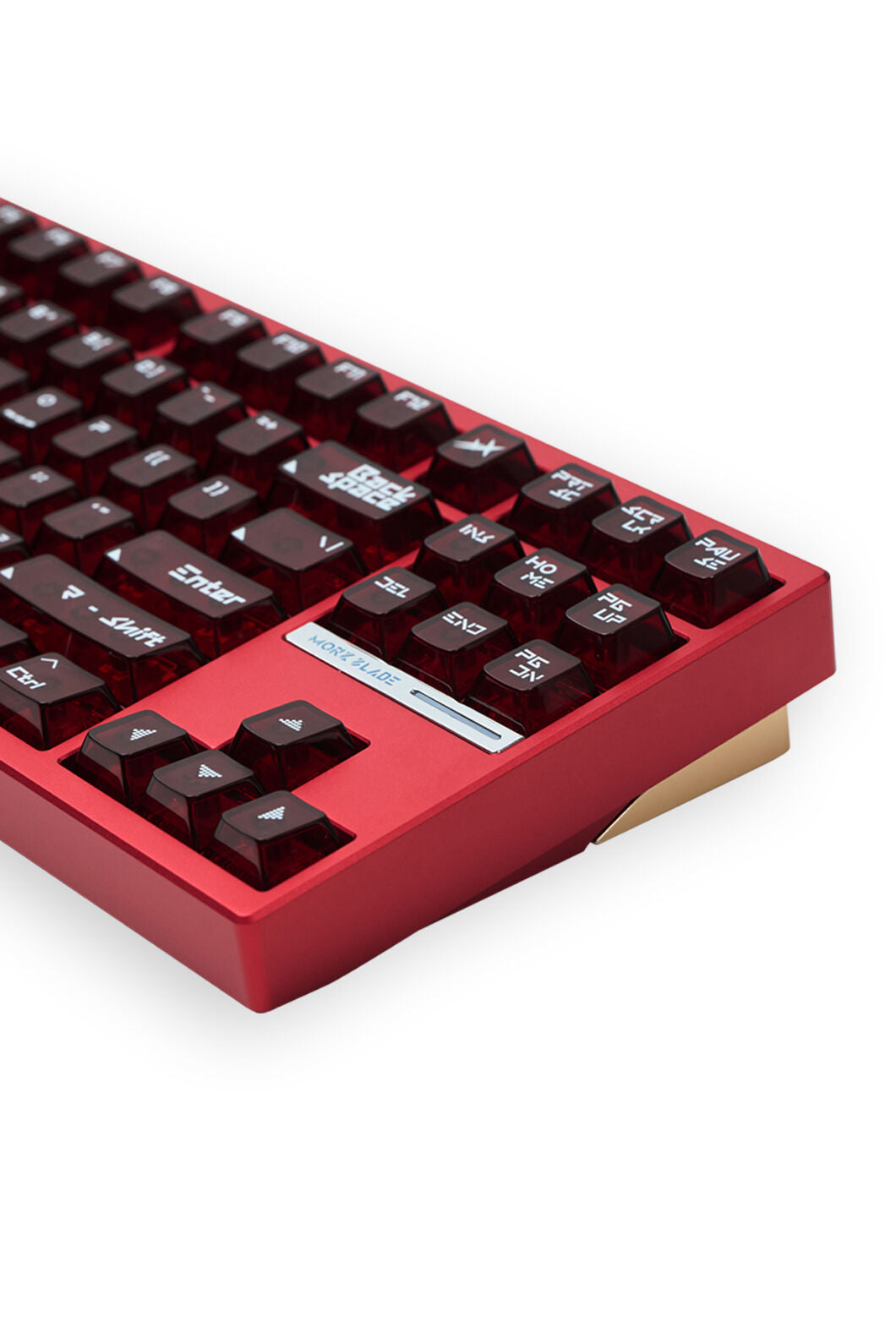 MORK BLADE - MORKBLADE BOLD87B Black Jade PRO TKL Magnetic HE Gaming Keyboard - black