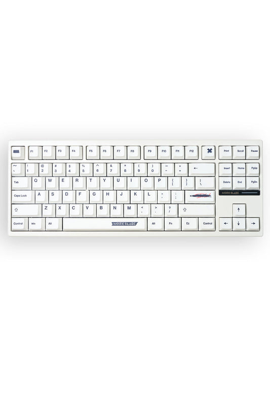 MORK BLADE - MORKBLADE BOLD87W White Jade PRO TKL Magnetic HE Gaming Keyboard - white
