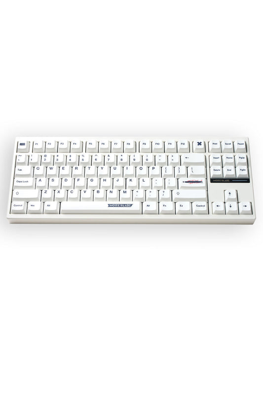 MORK BLADE - MORKBLADE BOLD87W White Jade PRO TKL Magnetic HE Gaming Keyboard - white