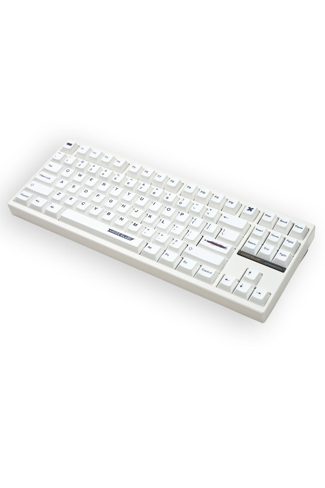 MORK BLADE - MORKBLADE BOLD87W White Jade PRO TKL Magnetic HE Gaming Keyboard - white