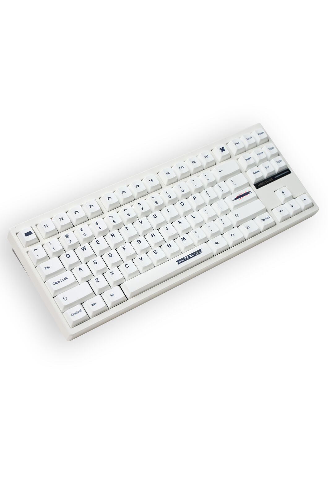 MORK BLADE - MORKBLADE BOLD87W White Jade PRO TKL Magnetic HE Gaming Keyboard - white