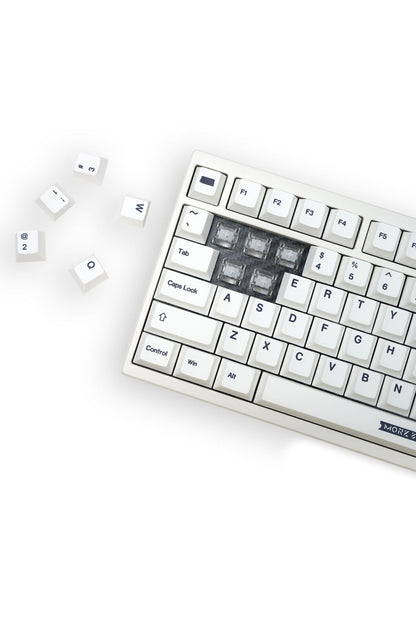 MORK BLADE - MORKBLADE BOLD87W White Jade PRO TKL Magnetic HE Gaming Keyboard - white