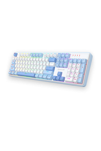REDRAGON - Redragon S139 White Full Size RGB Mechanical Perfect Gaming Combo - white