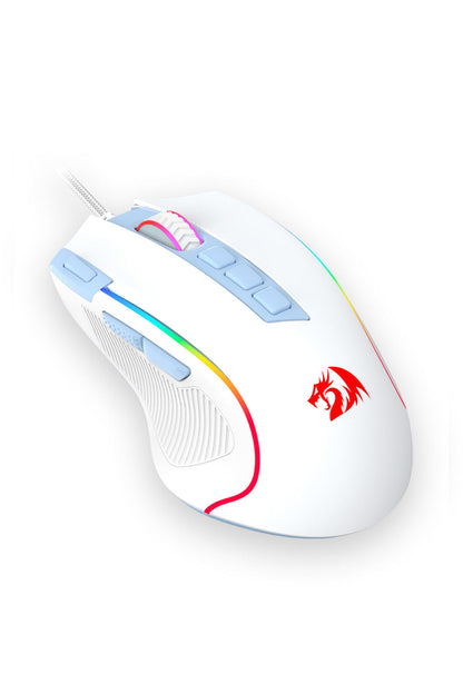 REDRAGON - Redragon S139 White Full Size RGB Mechanical Perfect Gaming Combo - white