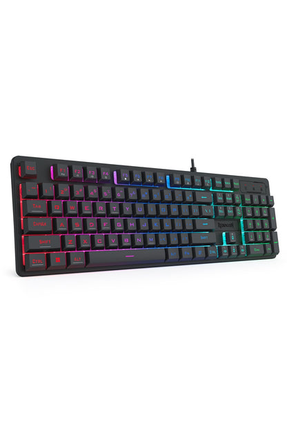 REDRAGON - S107-RGB-BA Membrane Keyboard Combo - black