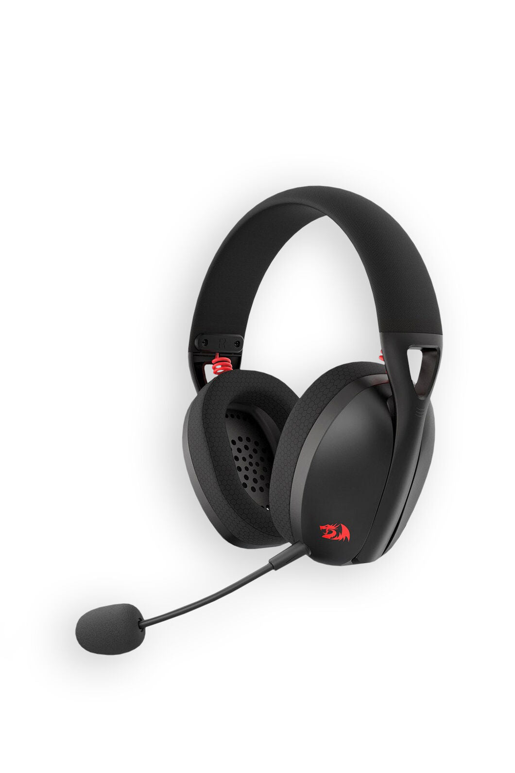 REDRAGON - Redragon H848 Ire Black Lightweight Tri-Mode Wireless Gaming Headset - black
