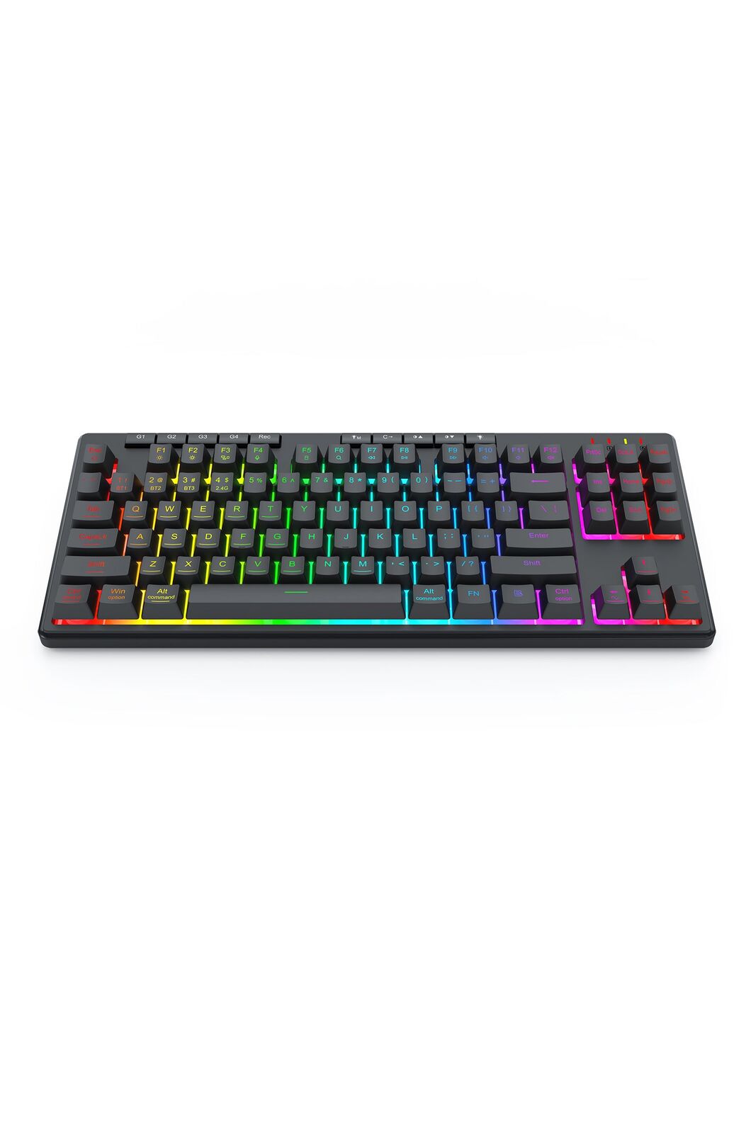 REDRAGON - K516RGB-PRO Shiva 87 Key Keyboard - black
