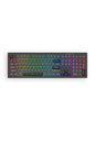 REDRAGON - Redragon K518GB-RGB Crux Grey 108-Key Wired RGB Gaming Keyboard - grey