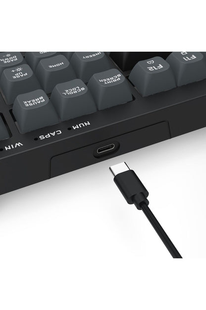 REDRAGON - K518GB-RGB Crux 108K Keyboard - grey