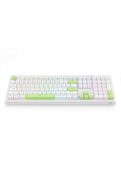 REDRAGON - K518W-RGB Crux 108K Keyboard - white