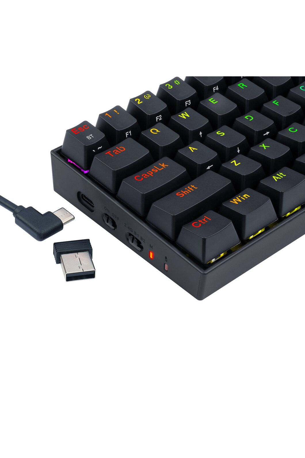 REDRAGON - K530RGB-PRO Draconic Elite Keyboard - black