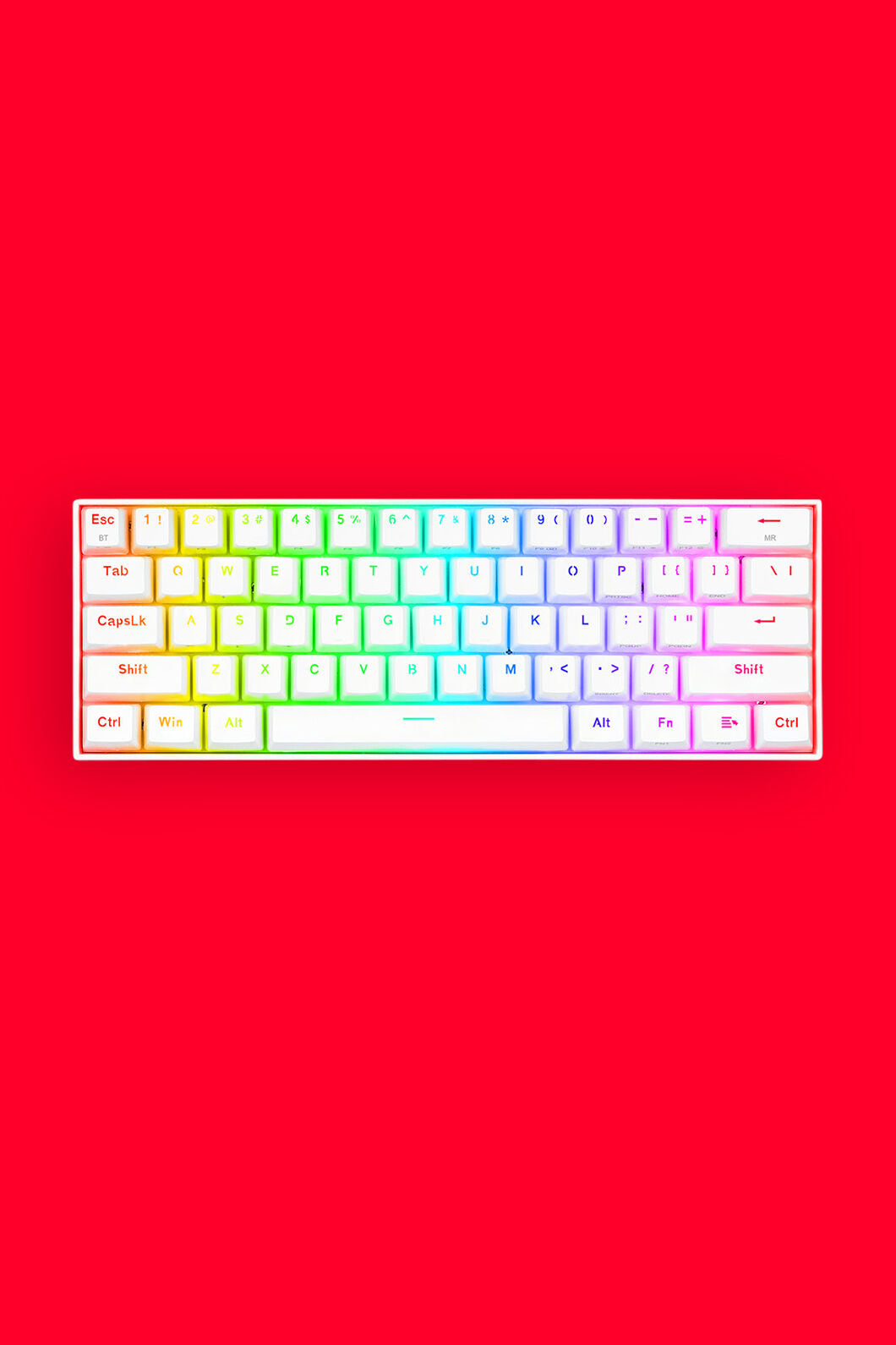 REDRAGON - K530WRGB-PRO Draconic Elite Keyboard - white