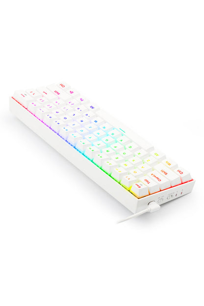 REDRAGON - K530WRGB-PRO Draconic Elite Keyboard - white