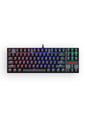 REDRAGON - Redragon K552RGB-1 Kumara Black 80% Wired Mechanical Keyboard - black