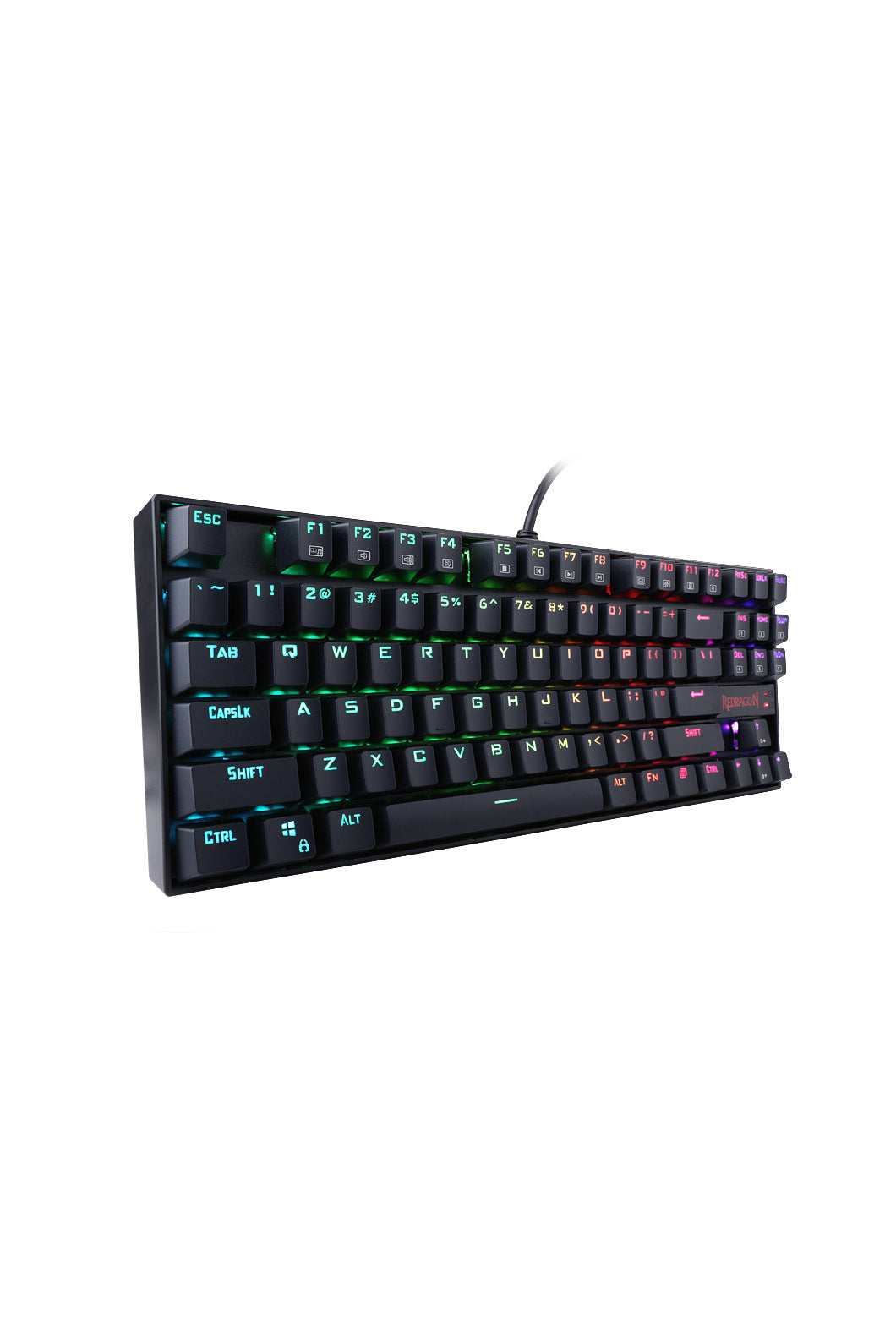 REDRAGON - K552RGB-1 Kumara Wired Keyboard - black