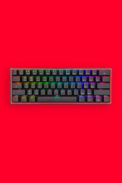 REDRAGON - K616-RGB Fizz Pro 65% Keyboard - black