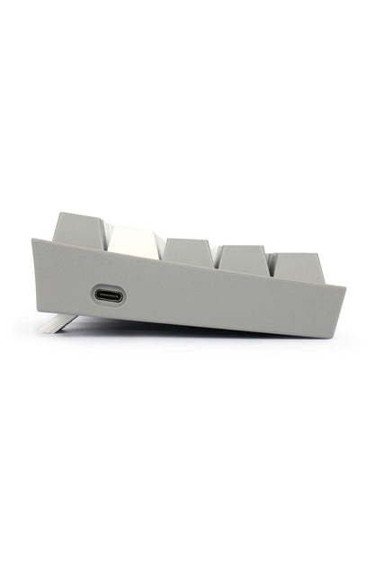 REDRAGON - K617-RGB Fizz 61 Key Wired Keyboard - white-grey