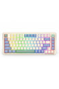 REDRAGON - Redragon K673CPG RGB Pro White 75% Gasket Wireless Mechanical Keyboard - white