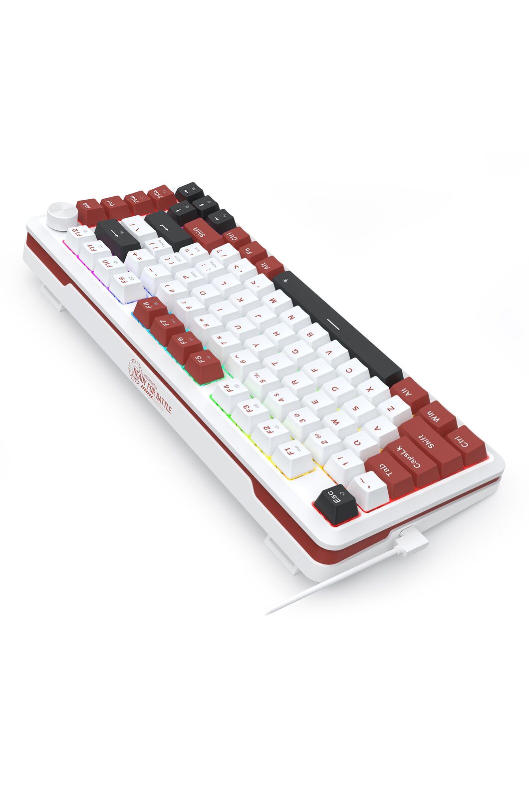 REDRAGON - Redragon K721WRB RGB Stormhunter Red 75% Rapid Trigger Magnetic HE Keyboard - red