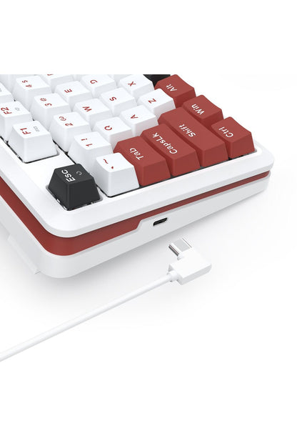 REDRAGON - Redragon K721WRB RGB Stormhunter Red 75% Rapid Trigger Magnetic HE Keyboard - red